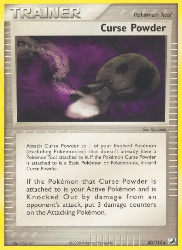 Curse Powder 80/115 Unseen Forces Pokémon card