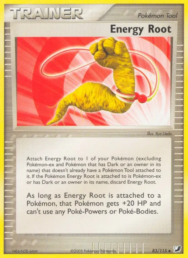 Energy Root 83/115 Unseen Forces Pokémon card
