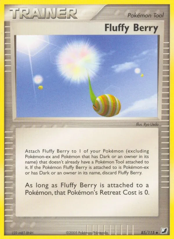 Fluffy Berry 85/115 Unseen Forces Pokémon card