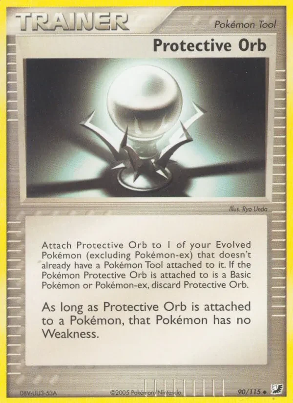 Protective Orb 90/115 Unseen Forces Pokémon card