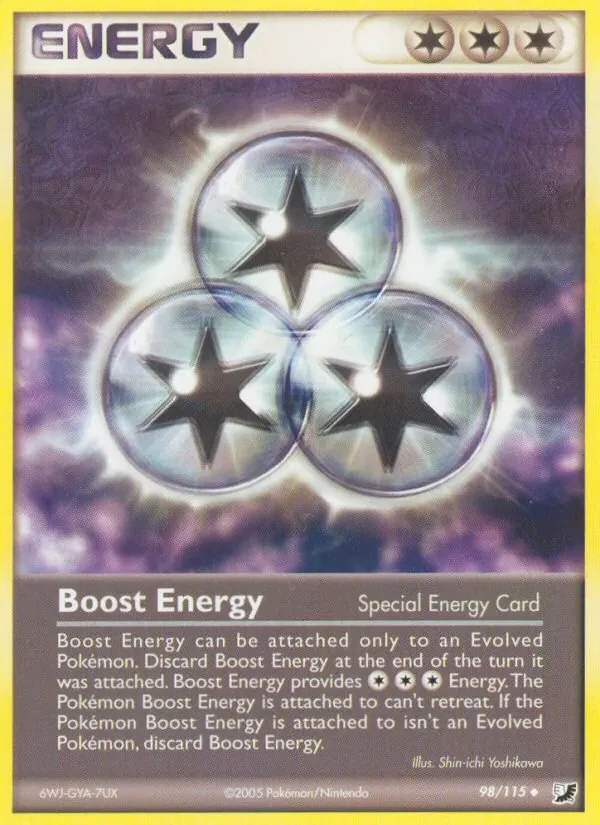 Boost Energy 98/115 Unseen Forces Pokémon Karte
