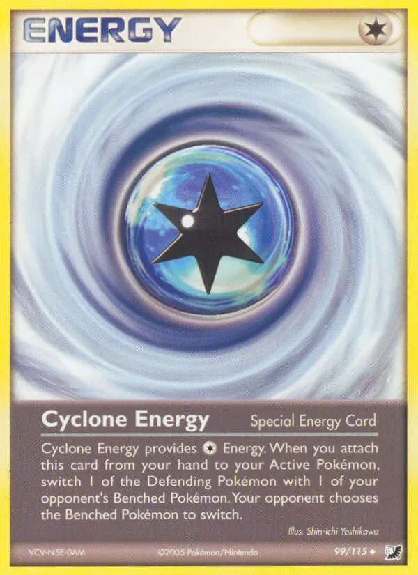 Cyclone Energy 99/115 Unseen Forces Pokémon card