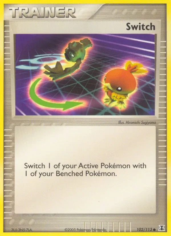 Switch 102/113 Delta Species Pokémon Karte