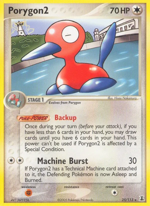 Porygon2 25/113 Delta Species Pokémon card