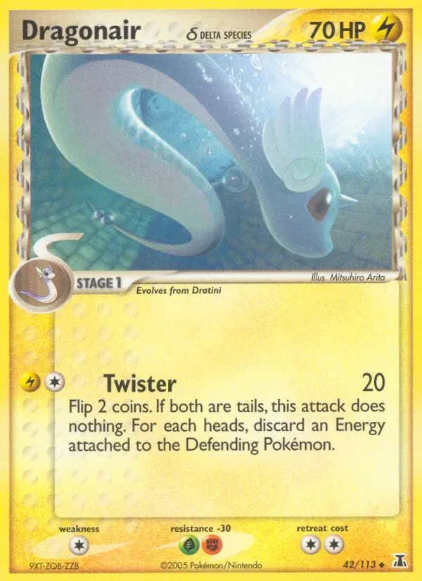 Dragonair δ 42/113 Delta Species Pokémon Karte