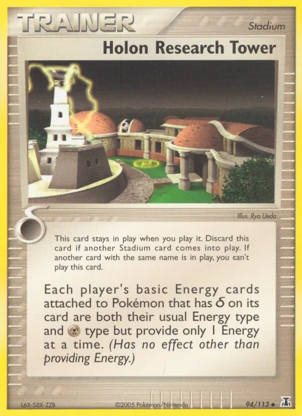 Holon Research Tower 94/113 Delta Species Pokémon card
