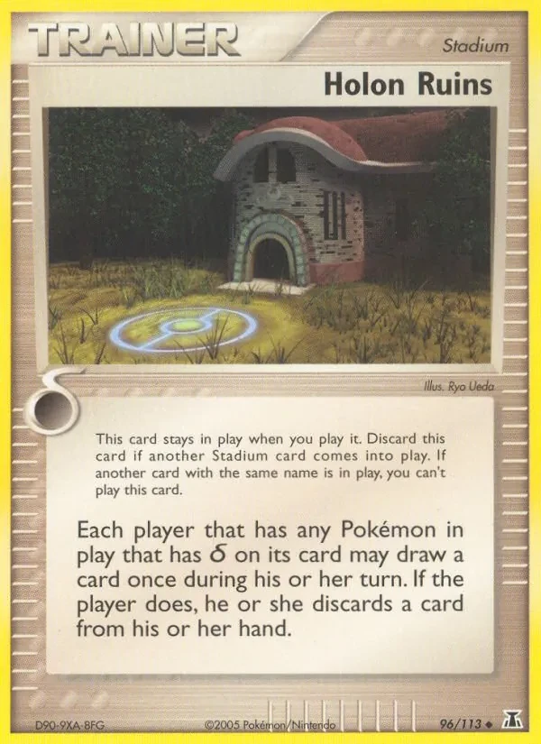 Holon Ruins 96/113 Delta Species Pokémon card
