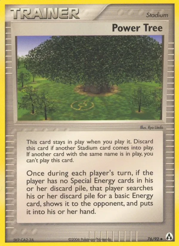 Power Tree 76/92 Legend Maker Pokémon card