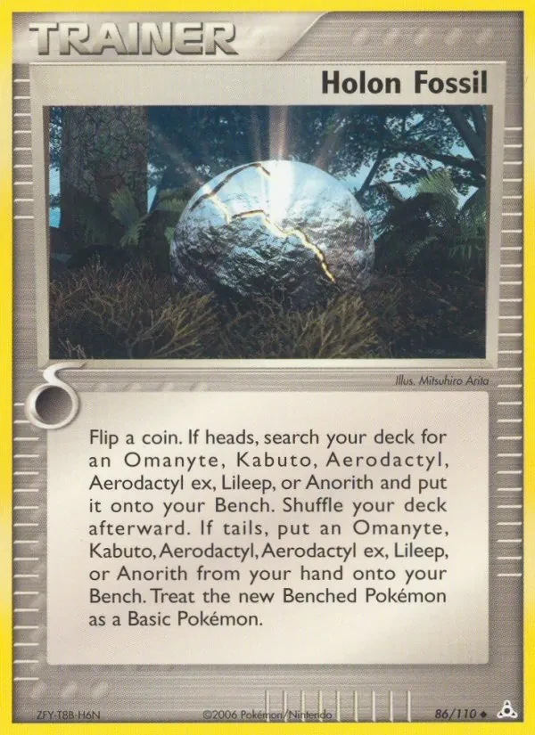Holon Fossil 86/110 Holon Phantoms Pokémon Karte