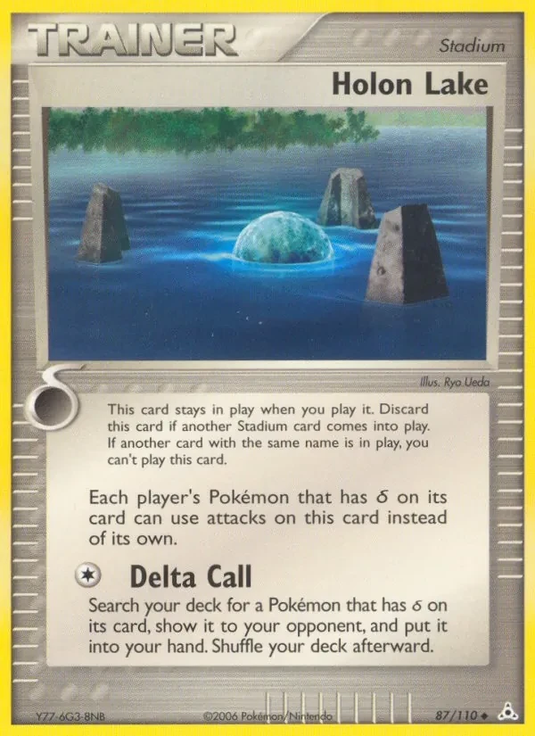Holon Lake 87/110 Holon Phantoms Pokémon card