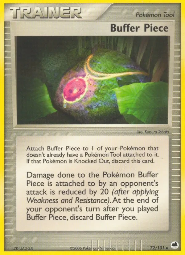 Buffer Piece 72/101 Dragon Frontiers Pokémon card