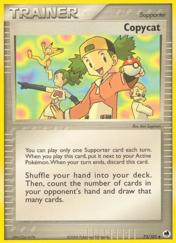 Copycat 73/101 Dragon Frontiers Pokémon Karte