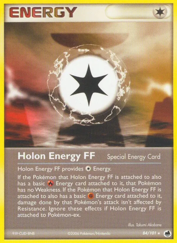 Holon Energy FF 84/101 Dragon Frontiers Pokémon card