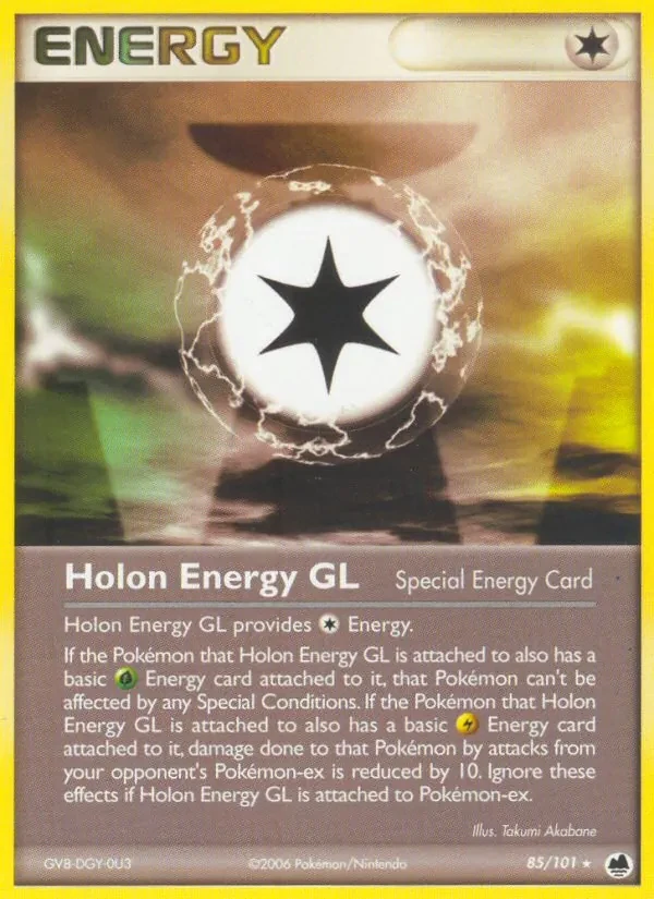 Holon Energy GL 85/101 Dragon Frontiers Pokémon card