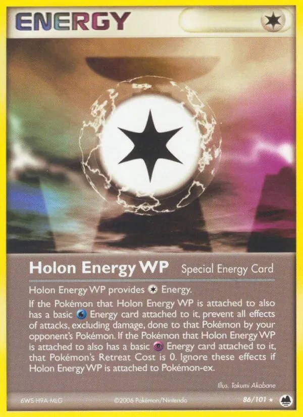 Holon Energy WP 86/101 Dragon Frontiers Pokémon card