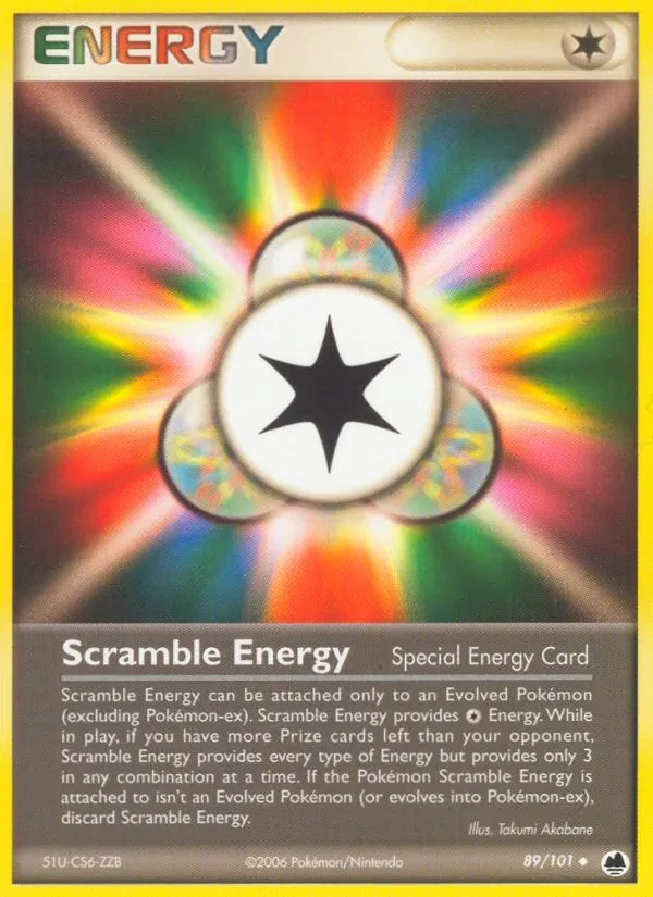 Scramble Energy 89/101 Dragon Frontiers Pokémon card