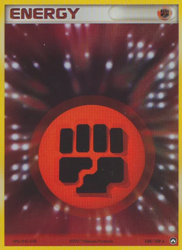 Fighting Energy 108/108 Power Keepers Pokémon card