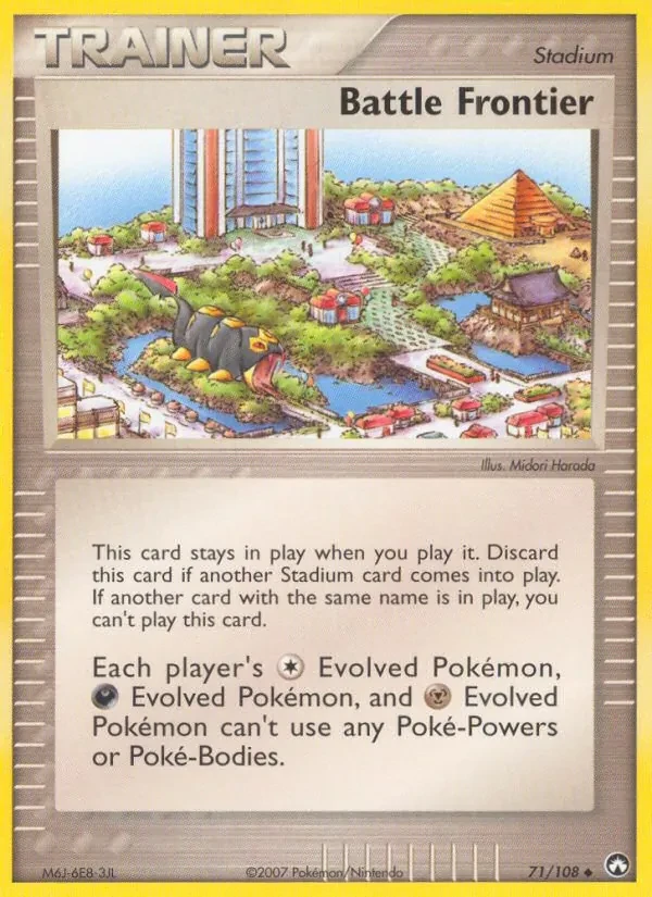 Battle Frontier 71/108 Power Keepers Pokémon card