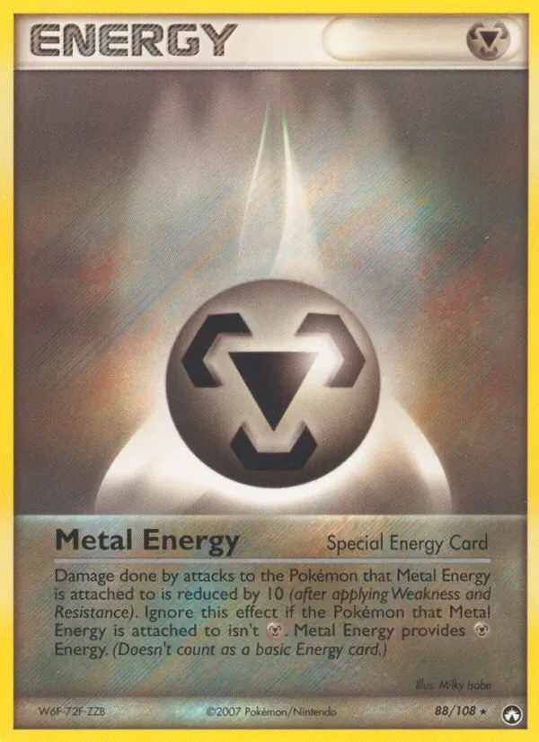 Metal Energy 88/108 Power Keepers Pokémon card