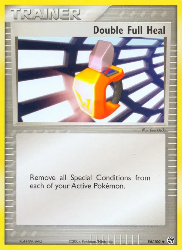 Double Full Heal 86/100 Sandstorm Pokémon card