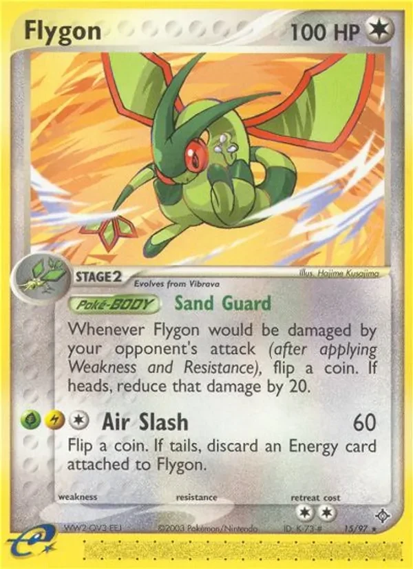 Flygon 15/97 Dragon Pokémon Karte