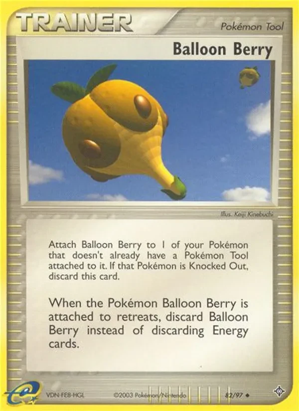 Balloon Berry 82/97 Dragon Pokémon card