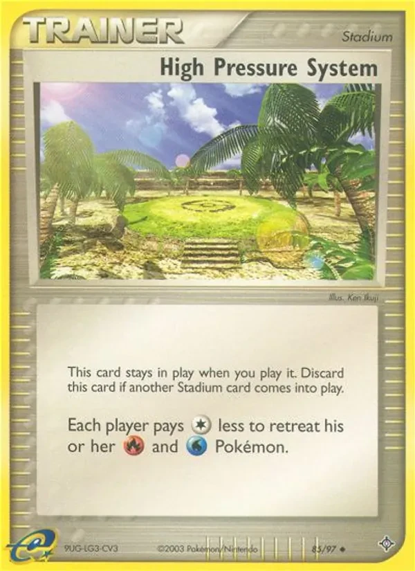High Pressure System 85/97 Dragon Pokémon card