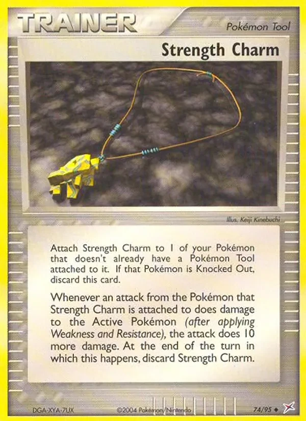 Strength Charm 74/95 Team Magma vs Team Aqua Pokémon Karte