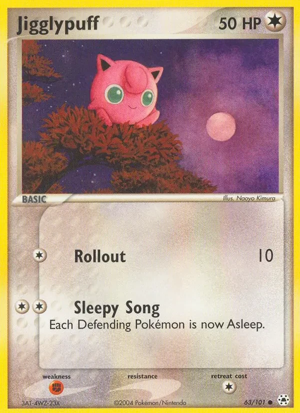 Jigglypuff 63/101 Hidden Legends Pokémon Karte