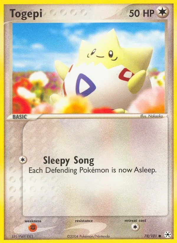 Togepi 78/101 Hidden Legends Pokémon card
