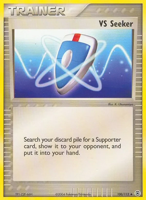 VS Seeker 100/112 FireRed & LeafGreen Pokémon card