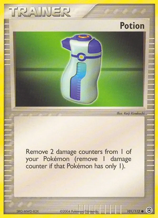 Potion 101/112 FireRed & LeafGreen Pokémon card