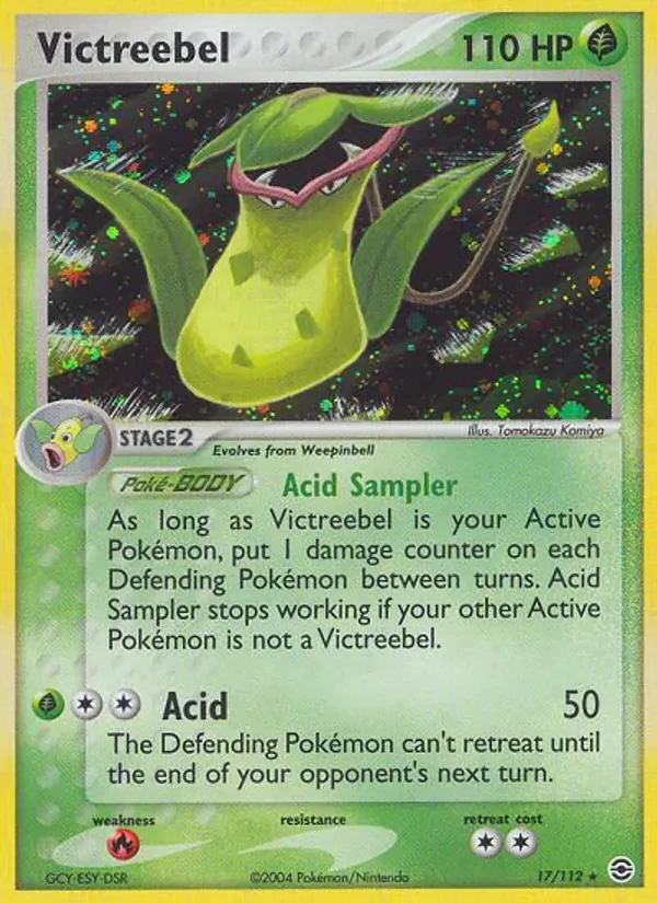 Victreebel 17/112 FireRed & LeafGreen Pokémon card