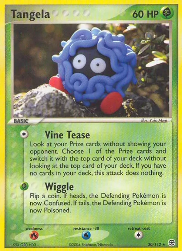 Tangela 30/112 FireRed & LeafGreen Pokémon card
