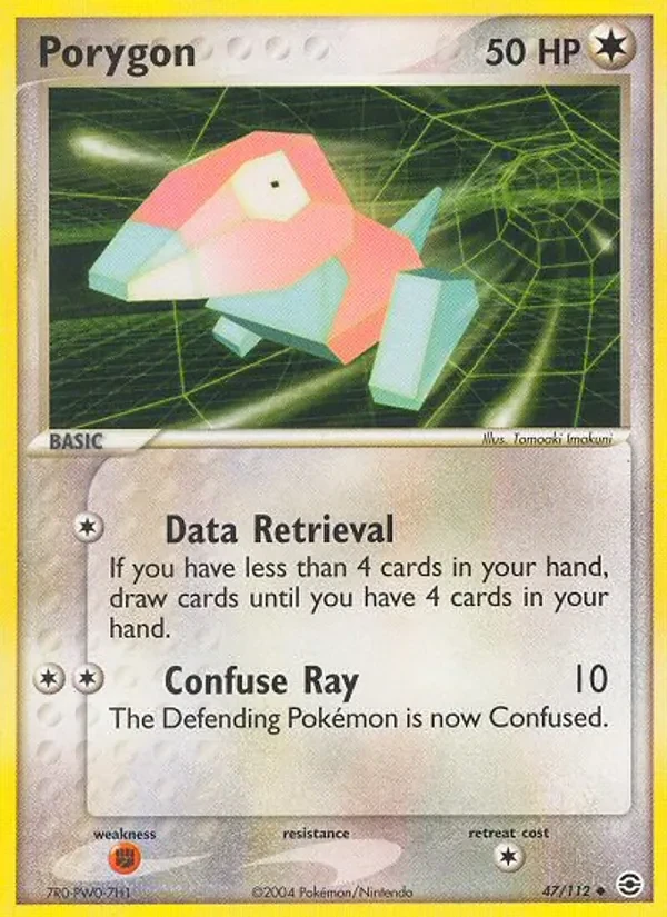 Porygon 47/112 FireRed & LeafGreen Pokémon card