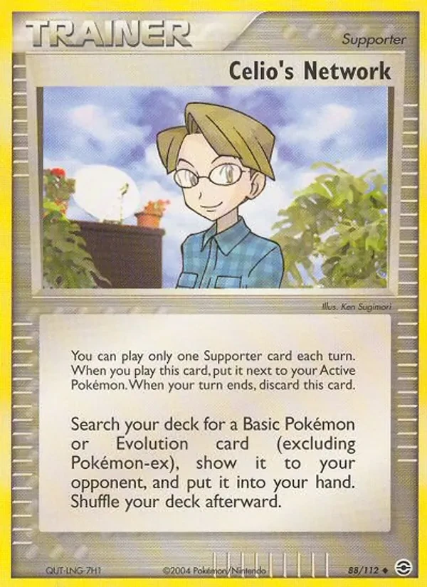 Celio's Network 88/112 FireRed & LeafGreen Pokémon card