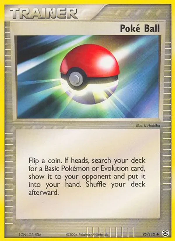 Poké Ball 95/112 FireRed & LeafGreen Pokémon Karte