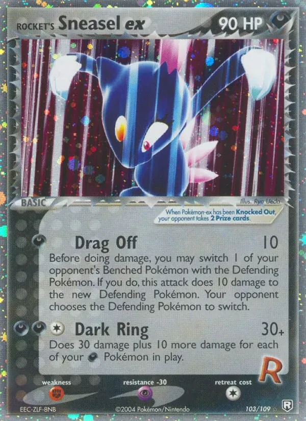 Rocket's Sneasel ex 103/109 Team Rocket Returns Pokémon Karte