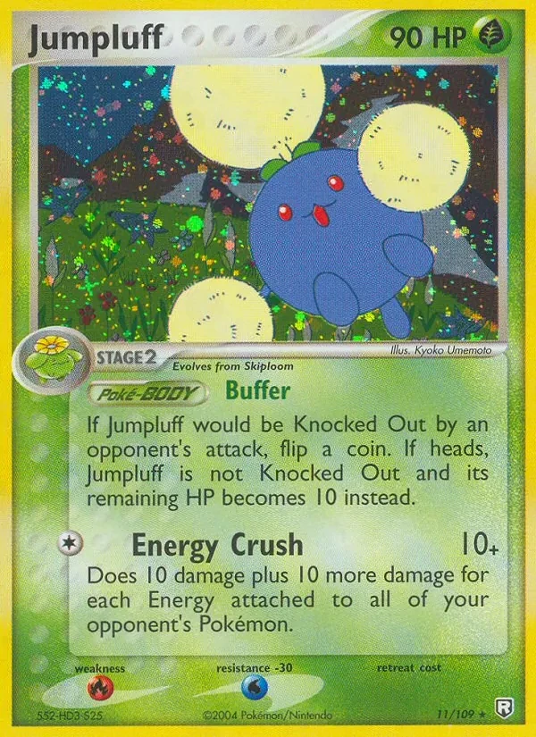 Jumpluff 11/109 Team Rocket Returns Pokémon Karte