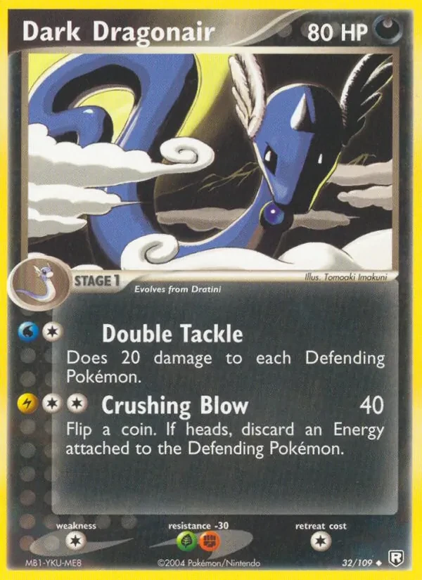 Dark Dragonair 32/109 Team Rocket Returns Pokémon card