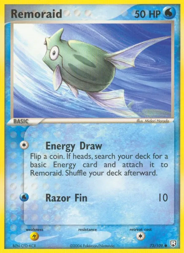 Remoraid 73/109 Team Rocket Returns Pokémon card