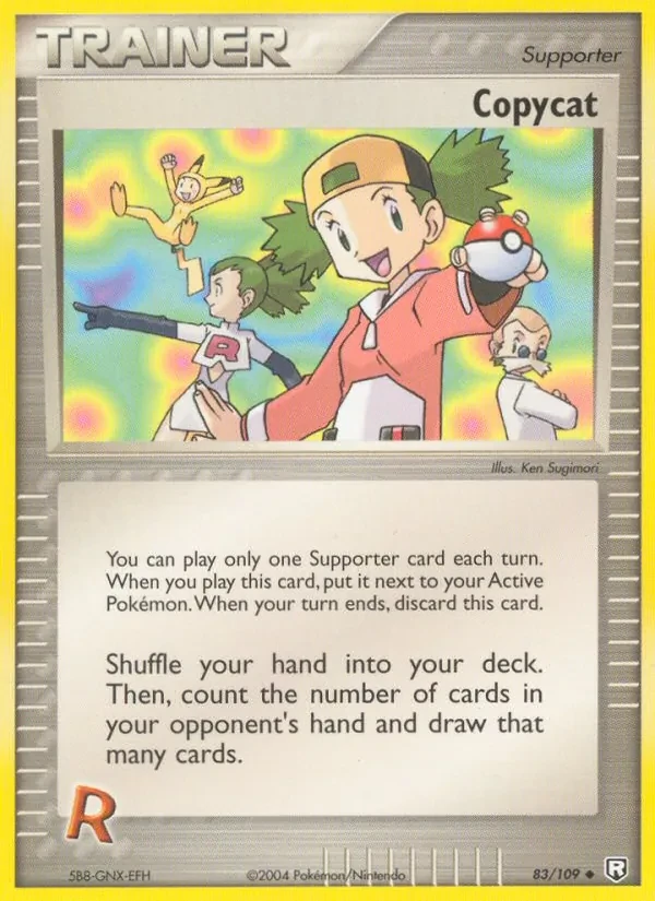 Copycat 83/109 Team Rocket Returns Pokémon card
