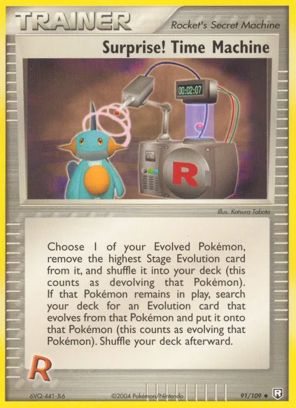 Surprise! Time Machine 91/109 Team Rocket Returns Pokémon kaart