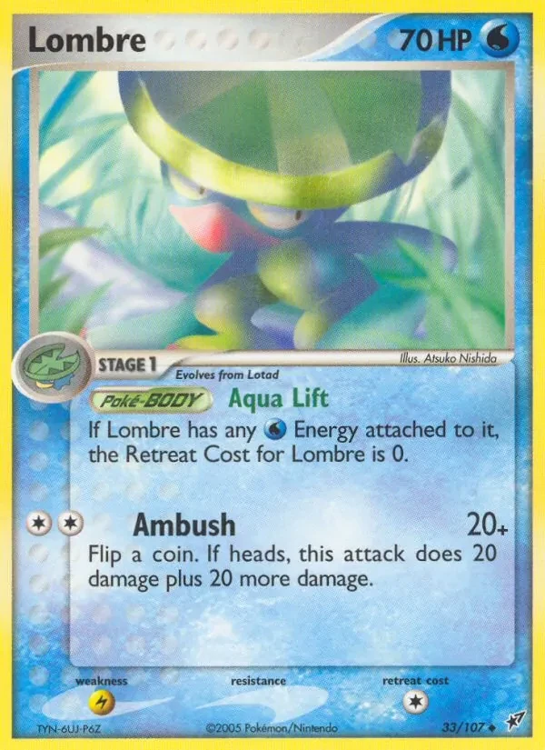 Carta Pokémon Lombre 33/107 Deoxys