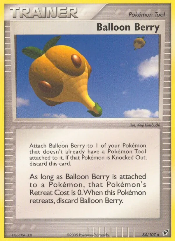 Balloon Berry 84/107 Deoxys Pokémon card