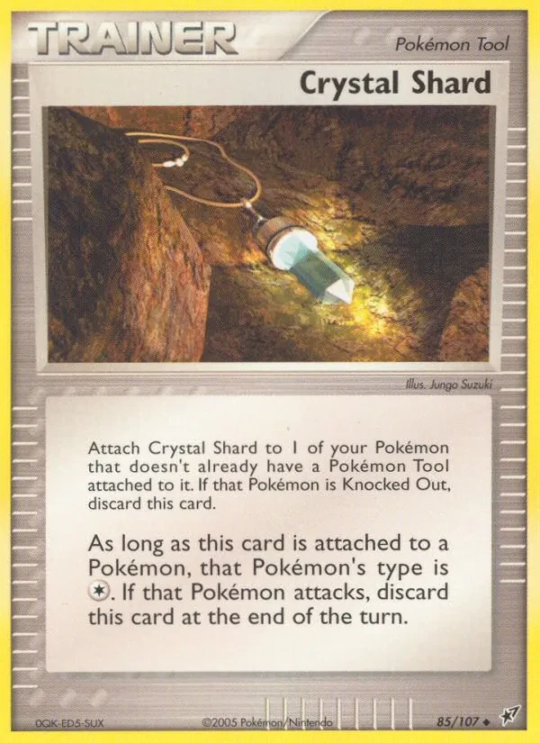 Crystal Shard 85/107 Deoxys Pokémon Karte