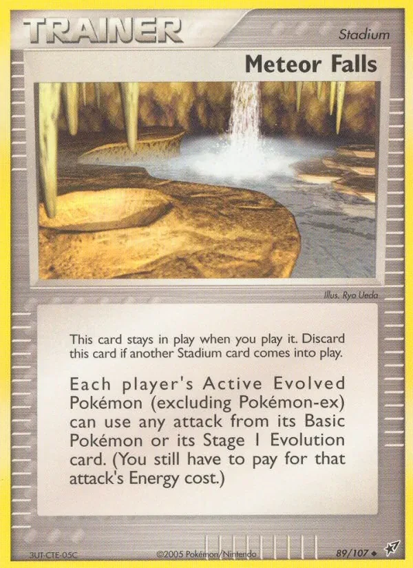 Carte Pokémon Meteor Falls 89/107 Deoxys