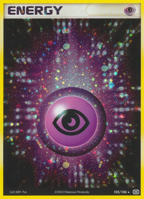 Psychic Energy 105/106 Emerald Pokémon card