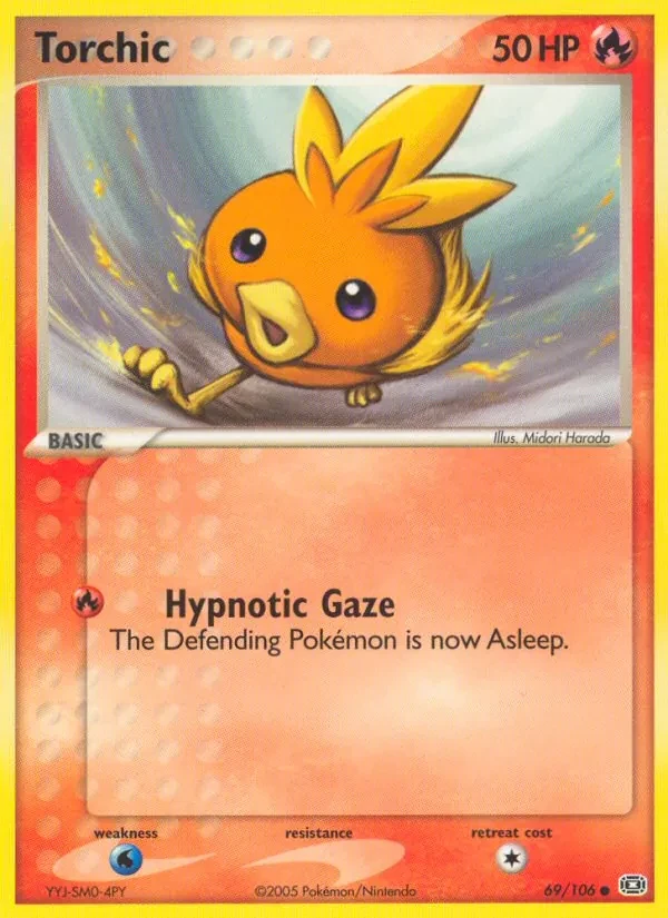 Carte Pokémon Torchic 69/106 Emerald