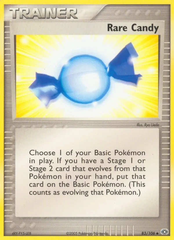 Rare Candy 83/106 Emerald Pokémon kaart